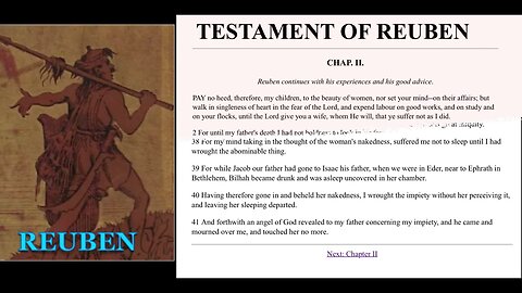 How Giants Were Made (Can Angels Reproduce) The Testament Of Reuben