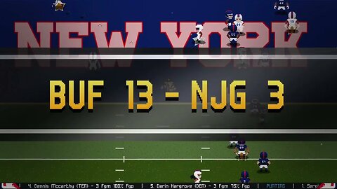EFL:2-2- Q2:347- Gino Powers Short 4 Yard Touchdown Strike to Raymond Bowling! BUF 14-3