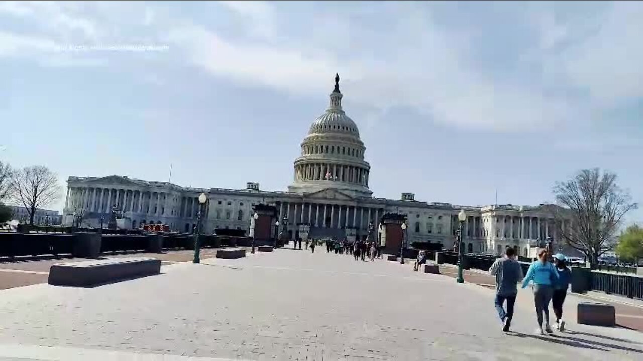 Washington DC 3.22.2022 US Capitol & Supreme Courts support independent media