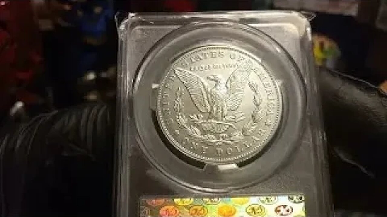 Morgan and Peace Dollars in the new CAC MS70 slabs.