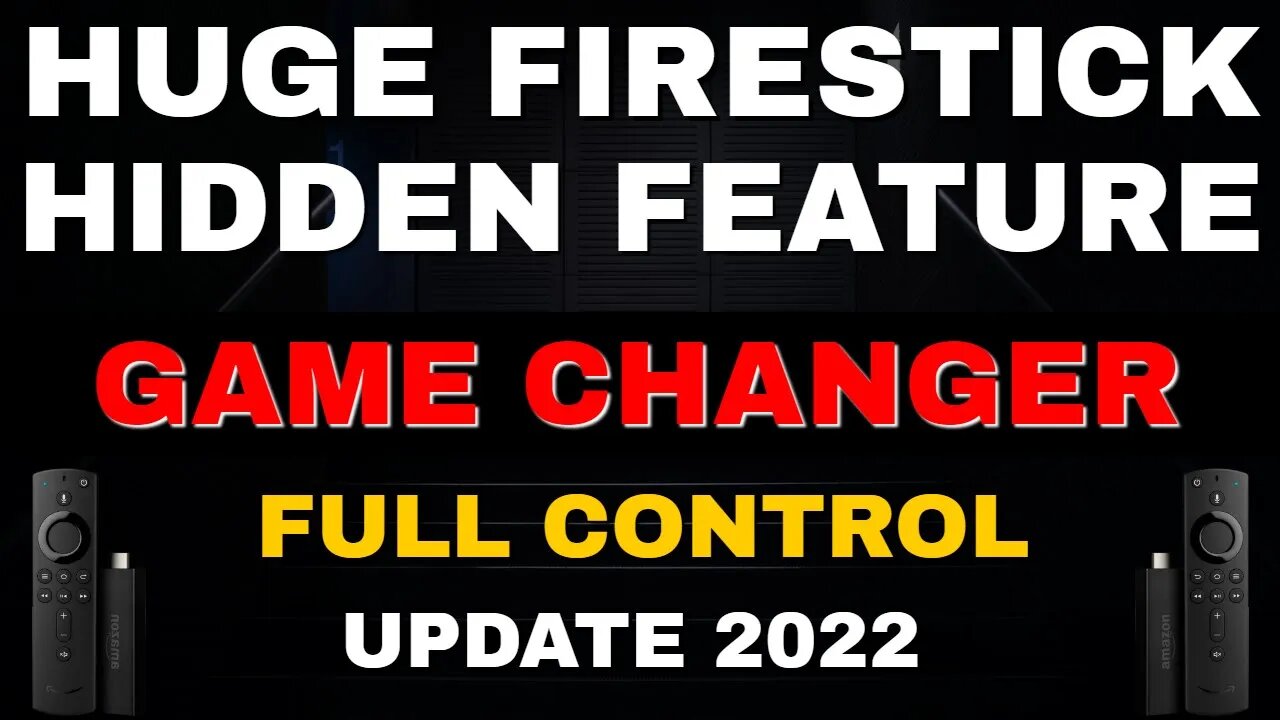 ULTIMATE FIRESTICK HIDDDEN FEATURE WE ALL NEED!!! 2022 UPDATE