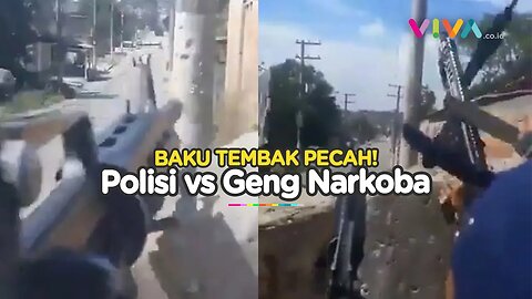 DETIK-DETIK Amukan Polisi Kerahkan Ranpur Lawan Sindikat Narkoba