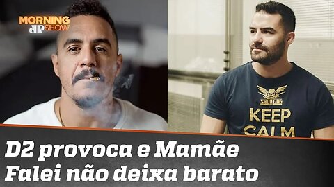 Marcelo D2 provoca a ira da direita liberal. Mamãe Falei não deixou barato: “Machão de Twitter”