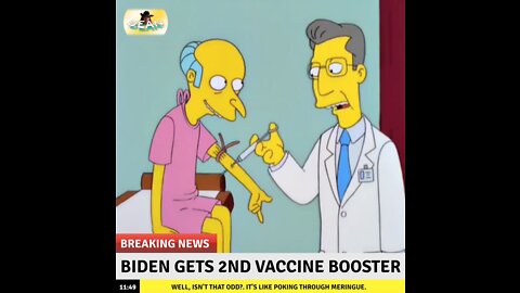 💉 Joe Biden Gets 2nd Covid Booster Shot