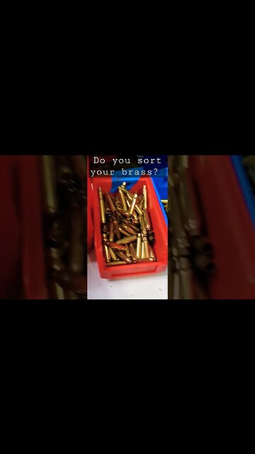 🤔Do You Sort Your 223/5.56 Brass? Is It Worth The Time? Doesn't Matter? Let Us know👇