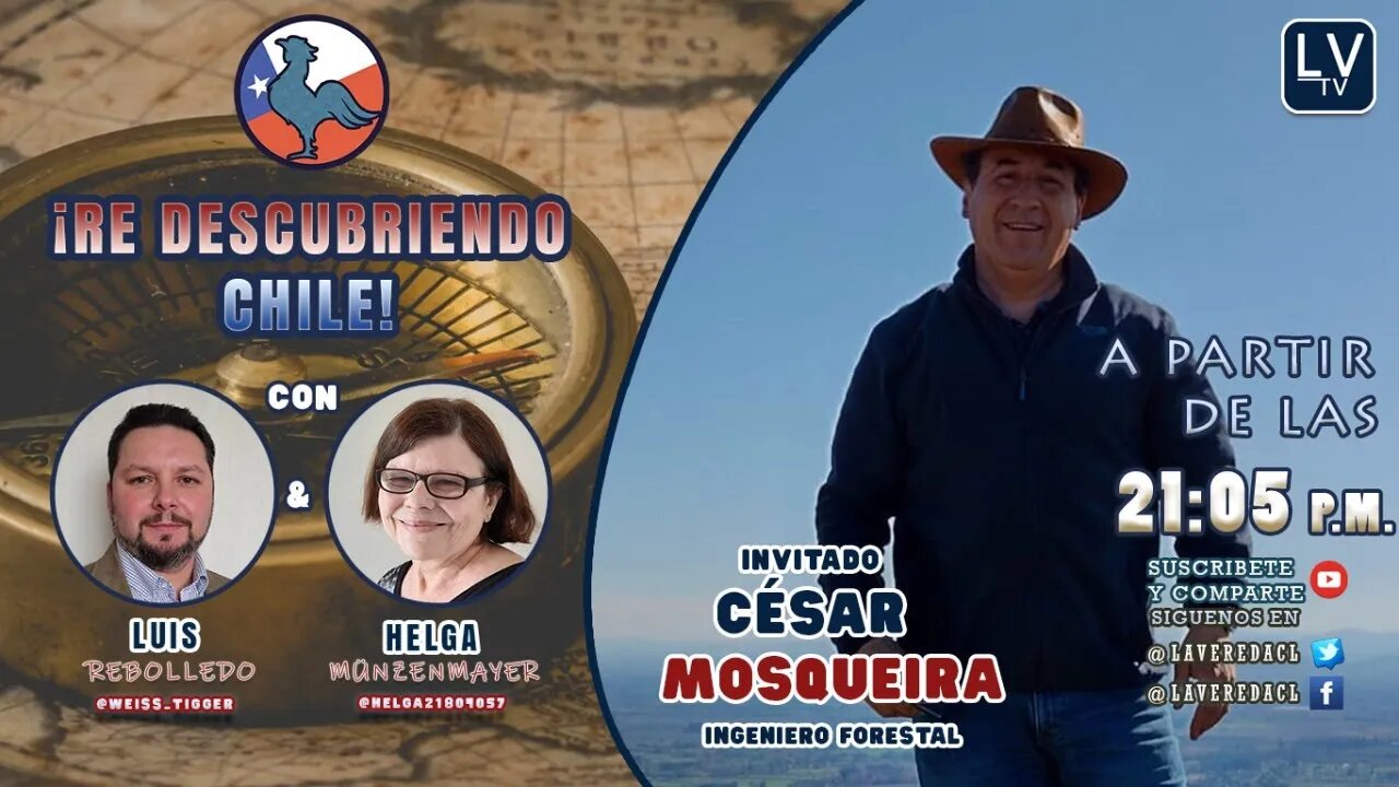 "Re Descubriendo Chile" Ep.12 - Desastres y Catástrofes en el Bosque con Cesar Mosqueira