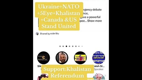 US Canada Ukraine NATO 5 eyes & Khalistan stand together