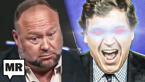Alex Jones FREAKED By Ai Tucker Carlson