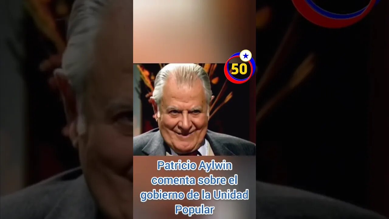 Patricio Aylwin comenta sobre el gobierno de la Unidad Popular #HistoriaDeChile #UnidadPopular