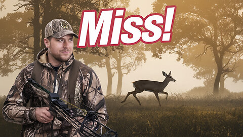 I MISSED a Doe on My First Shot!