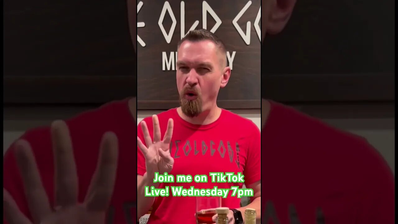 Join me on TikTok Live! Wednesday 7pm! #mead #alcohol #honeywine