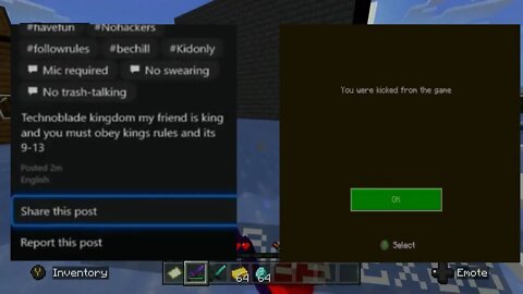 I Got Kicked Out of Technoblade Kingdom! (Minecraft Trolling)
