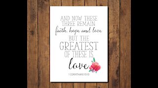 Love, 1 Corinthians 13:13
