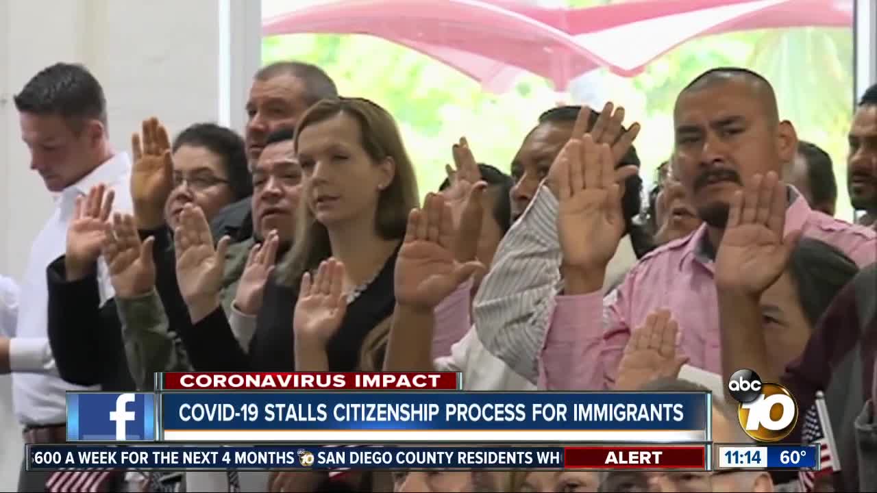 COVID-19 stalls citizenship process for immigrants
