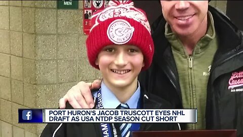 Port Huron's Jacob Truscott eyes NHL future after time at USA NTDP, friendship with Kris Draper