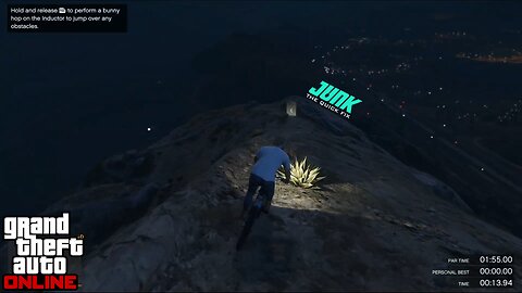 GTA Online Junk Energy Time Trials Mount Gordo Attempt 4