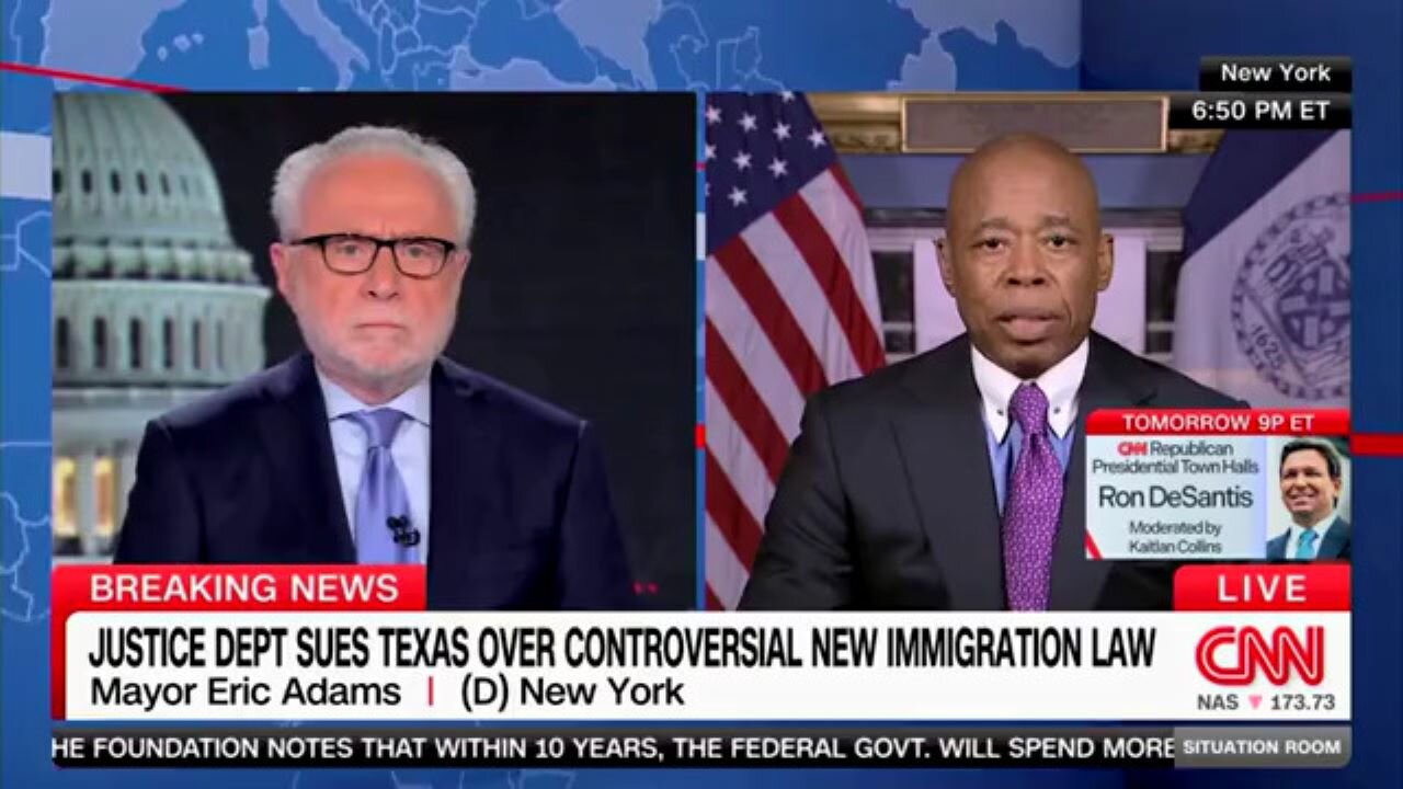 Adams On Busing Migrants To North Away From NYC: We're 'Fixing Problems' Gov. Abbott Has 'Created'
