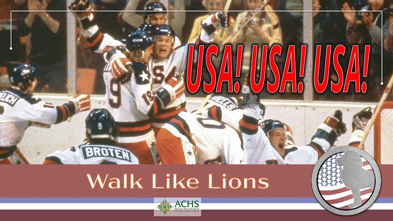 "USA! USA! USA!" Walk Like Lions Christian Daily Devotion with Chappy Feb 24, 2021