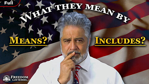 Does the “Includes and Including” clause in IRC 7701(c) mean you are INCLUDED as a taxpayer? (Full)