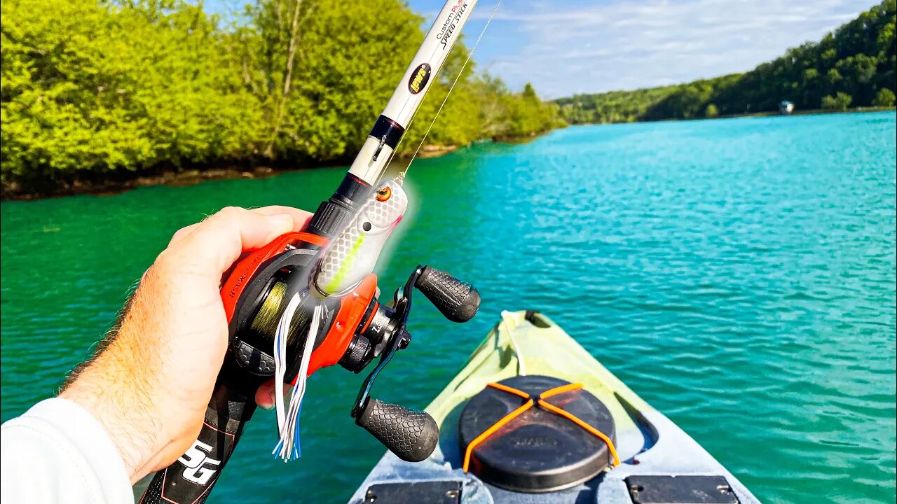 KAYAK Fishing for Late Spring/Early Summer Bass!
