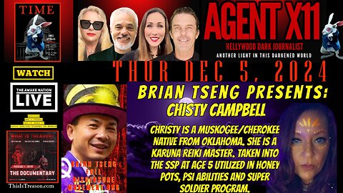 AGENT X11: EP 69: BRIAN TSENG PRESENTS: CHRISTY CAMPBELL