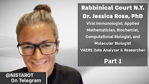 N.Y. Rabbinical Court: Dr. Jessica Rose, PhD part 1 | @nistarot on Telegram