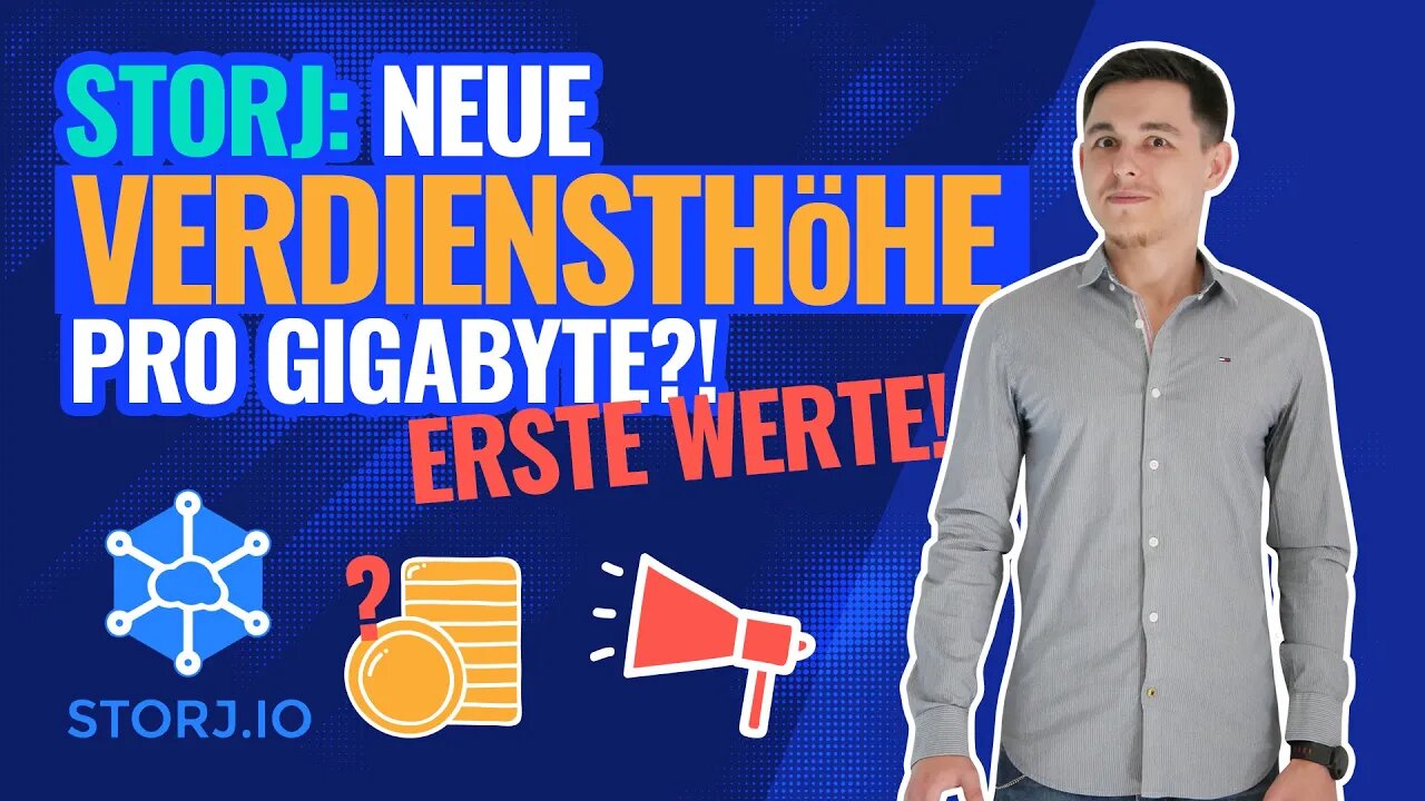 Storj neue Verdiensthöhe - erster Wert bekannt | So viel verdient ihr zukünftig pro GB