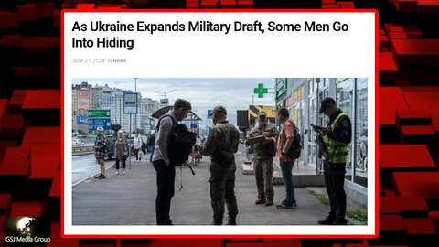 Ukarine's Men Hiding From Military Conscription