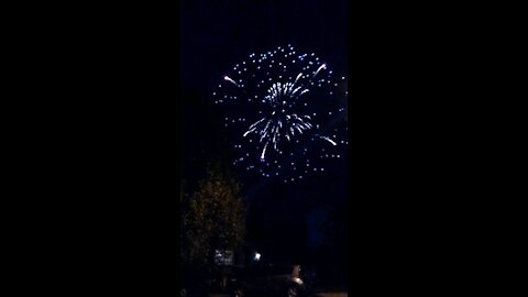 July 4 Fireworks over Mebane NC