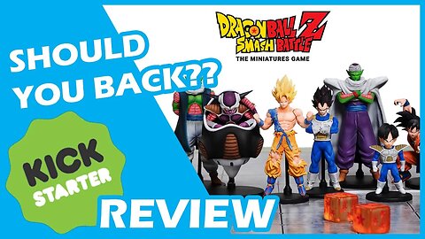 🌟️ Dragon Ball Z - Smash Battle: The Miniatures Game Review | Should You Back??