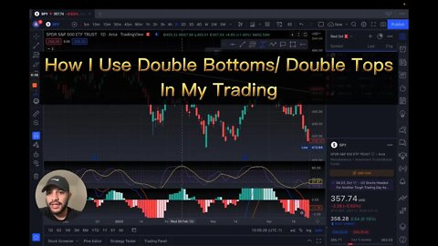 How I Use Double Bottoms & Double Tops in my trading!!