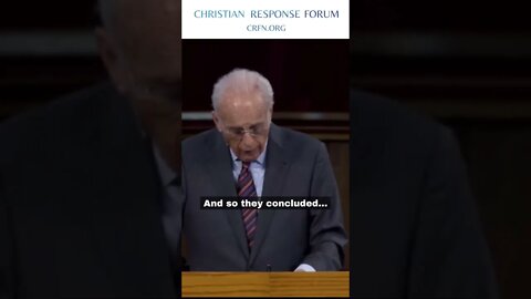 John MacArthur - Those Who Cannot Hear The Truth - Christian Response Forum #shorts