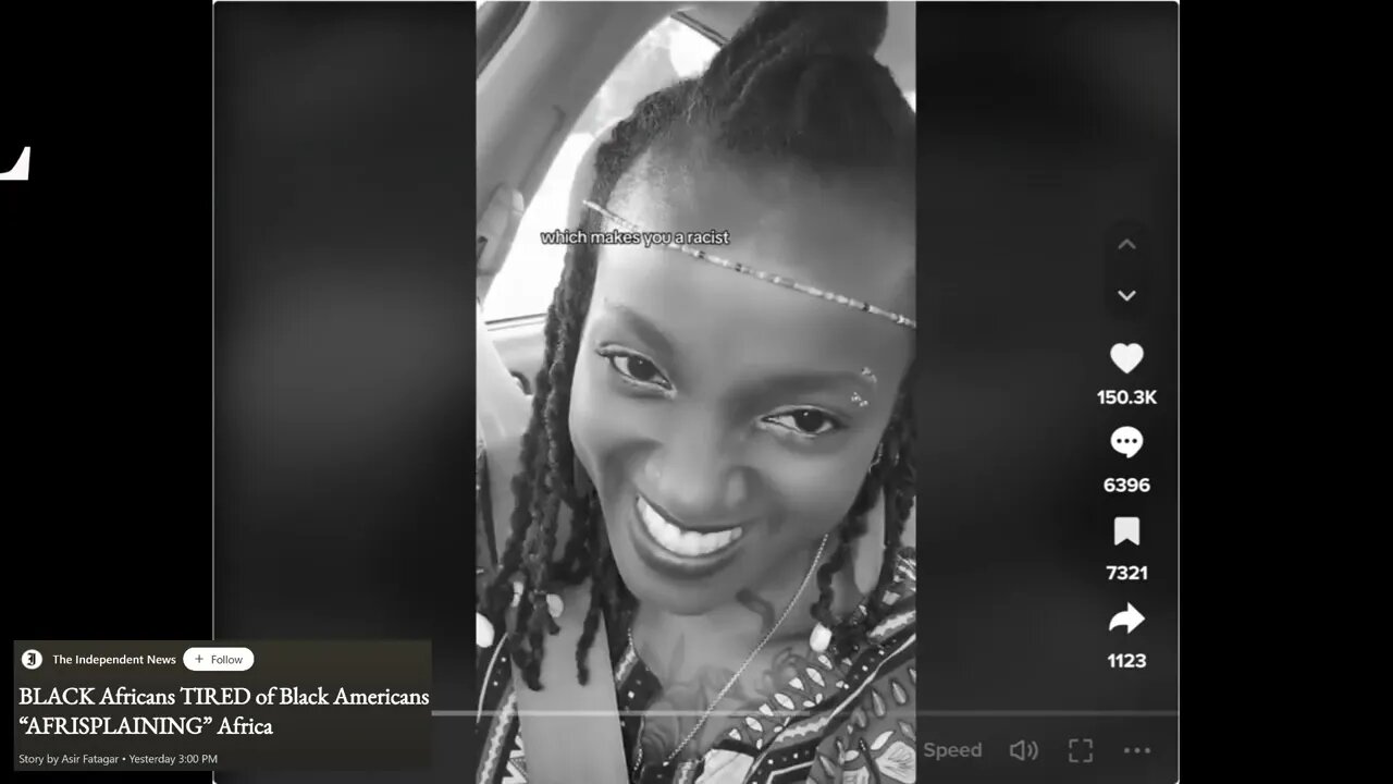 Africans on Americans "Afrisplaining" Africa