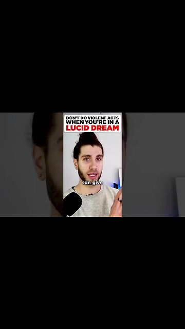 Doing Negative Things in a Lucid Dream