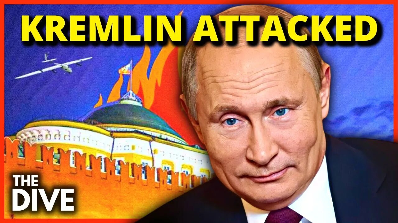 Ukraine DRONE STRIKES Kremlin