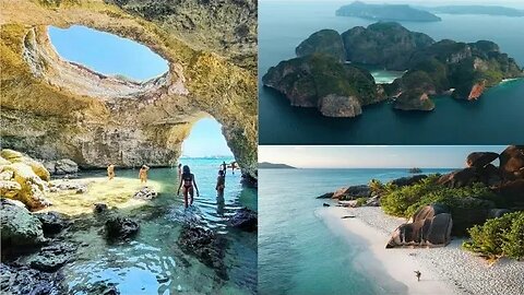 Very beautiful beach and nature sea 🏖 city tour natural beauty Landscape 🏞sftworld 38