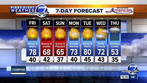 Perfect fall weather across Colorado