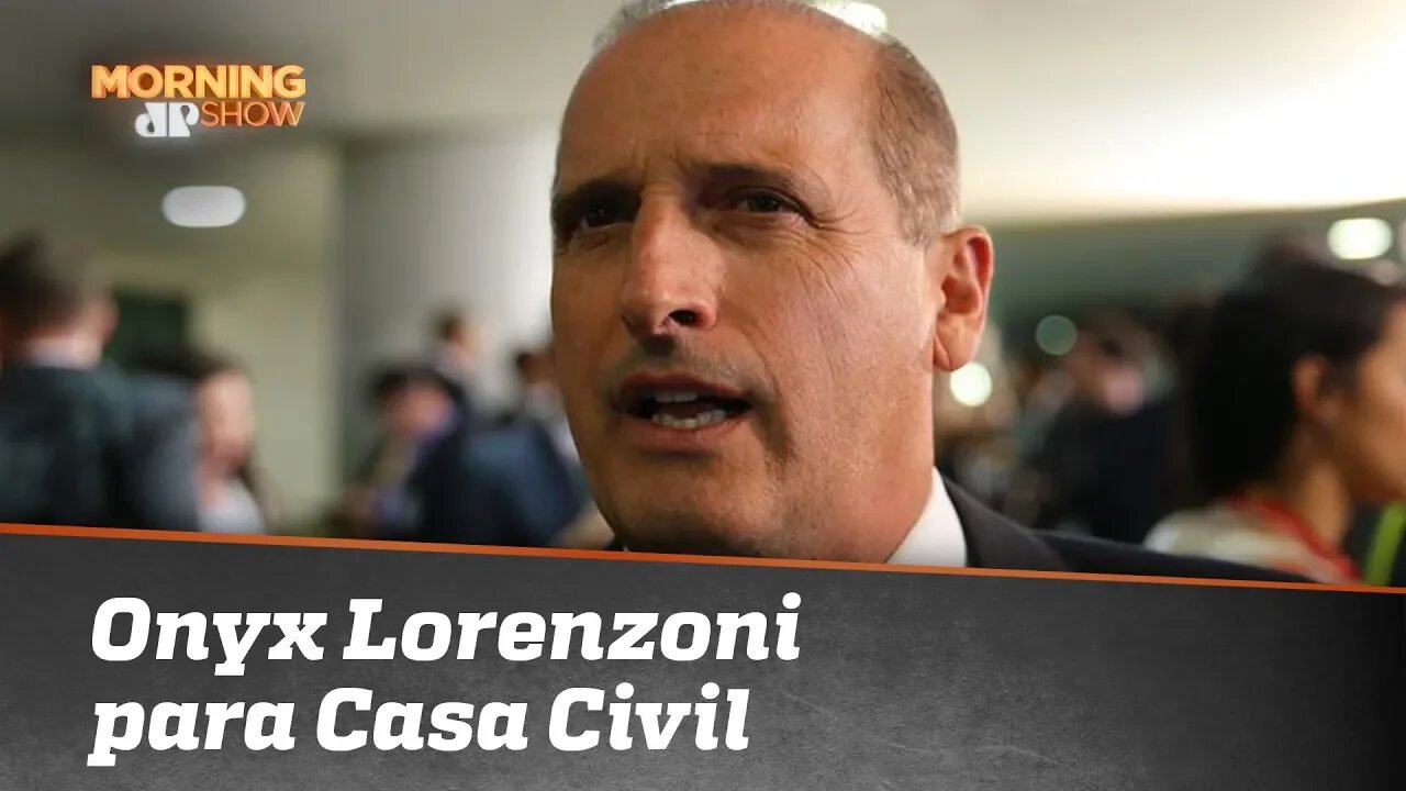 Bolsonaro escolhe Onyx Lorenzoni para Casa Civil