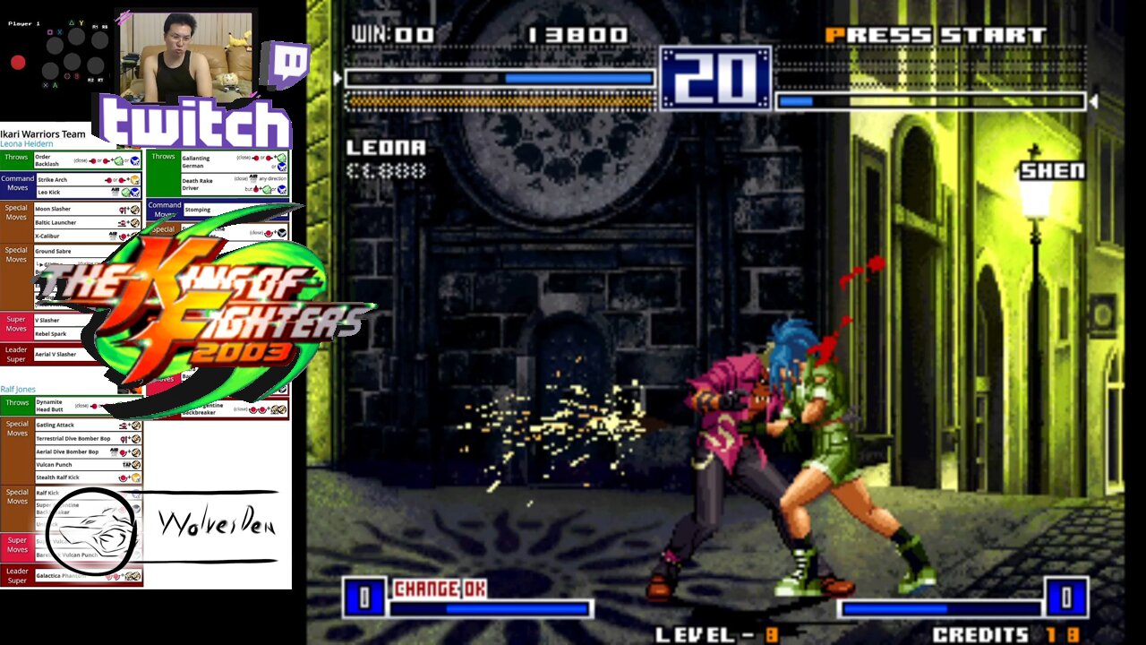 (ARC) KOF 2003 - 11 - Ikari Warriors Team - Level 8 - Canon Ending