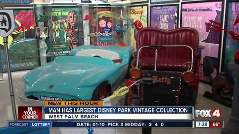 Florida man has world's largest Disney park prop collection