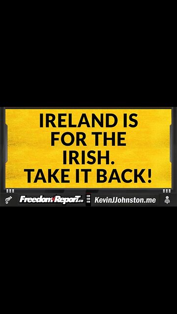 IRELAND IS FOR THE IRISH - TIME TO TAKE IT BACK FROM AFRICAN INVADERS