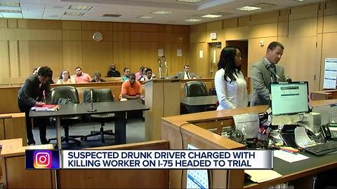 Detroit woman charged in I-75 crash that killed construction worker