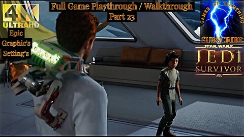 Star Wars Jedi: Survivor Chapter 6.1 Kata Akuna & 6.2 Wrath PC Gameplay 4K UHD 60 FPS HDR RTX 3090