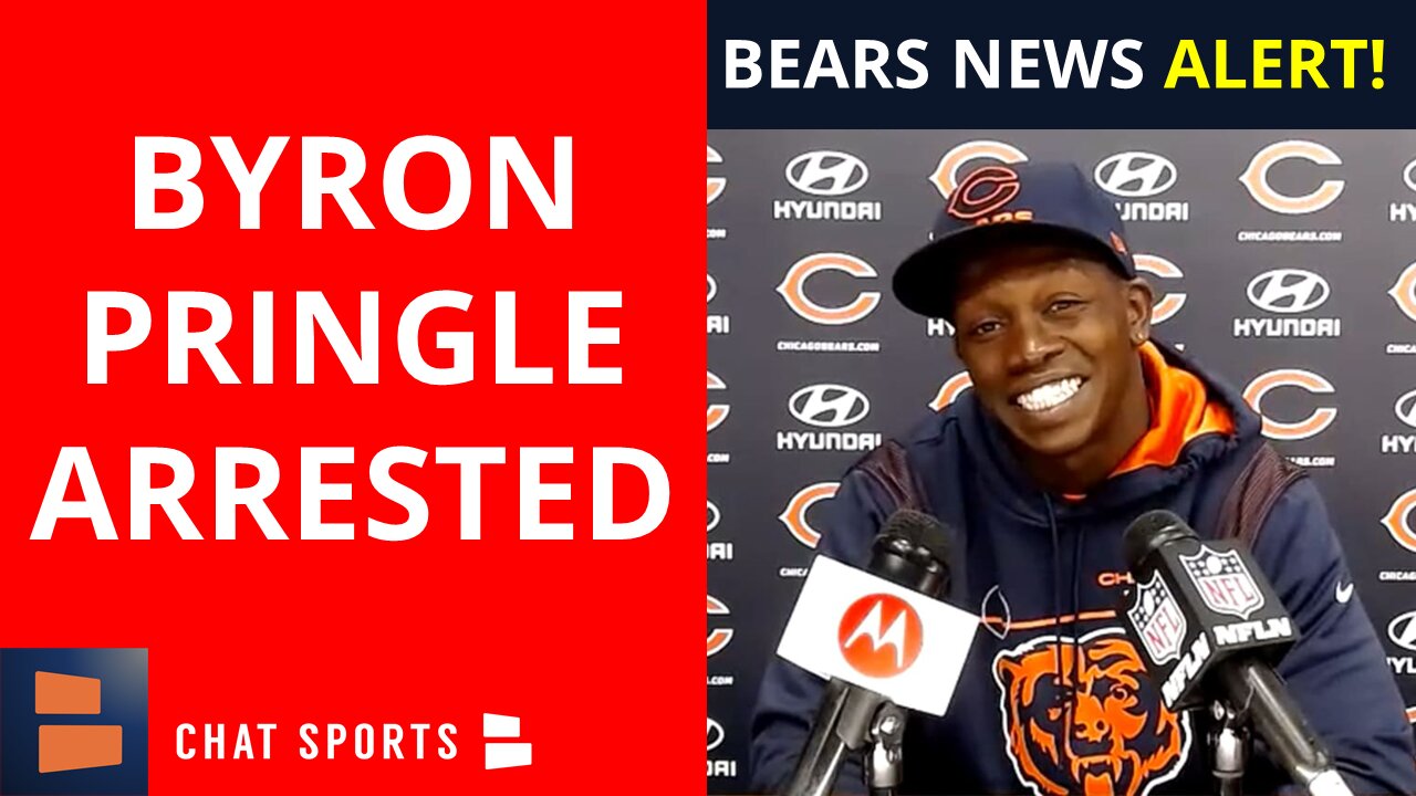 Bears News ALERT: Chicago Bears WR Byron Pringle Arrested In Florida | FULL DETAILS
