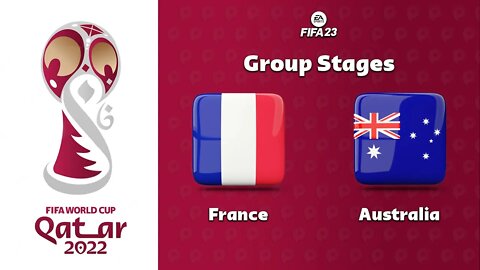 World Cup Qatar 2022 - France x Australia