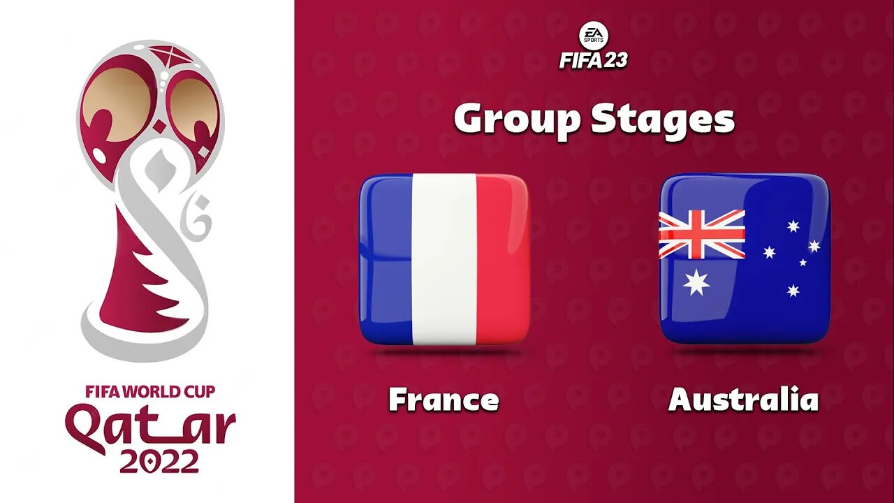 World Cup Qatar 2022 - France x Australia