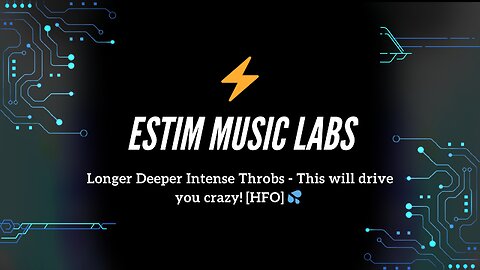 Longer Deeper Intense Throbs - This will drive you crazy!