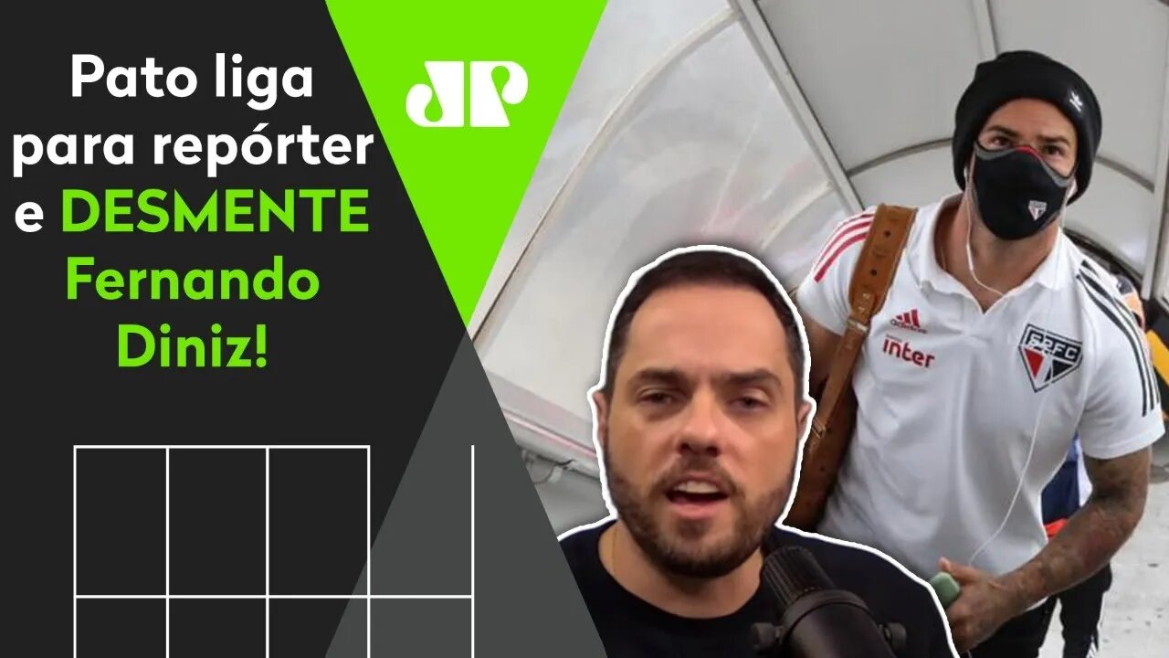 "O Pato ME LIGOU e..." OLHA o que repórter ouviu do atacante sobre a SAÍDA do São Paulo!