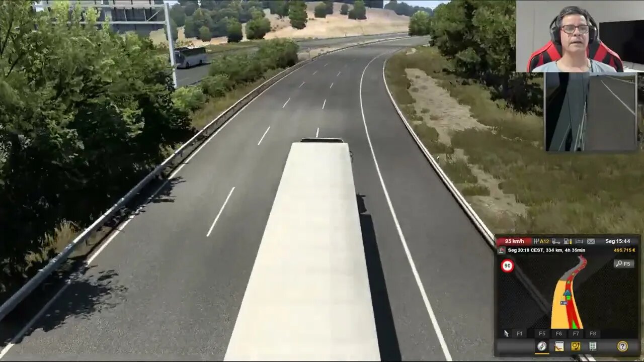 EURO TRUCK SIMULATOR 2 #4 FOMOS CARREGADOS DE TELHAS DE SEVILHA PARA ÉVORA