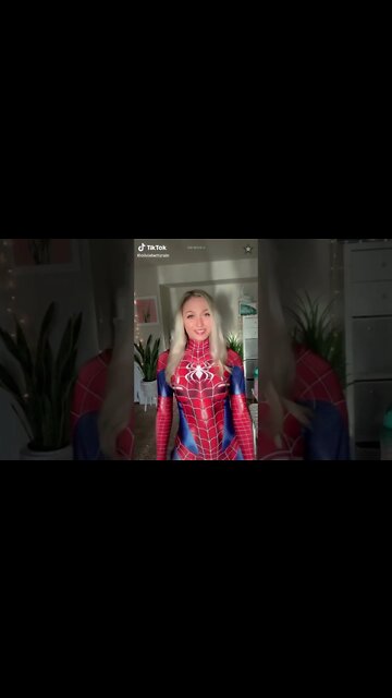 Rate the Girls: Best Spidergirl Spiderwoman Spiderman TikTok Cosplay Challenge #2 🕷💖 #shorts